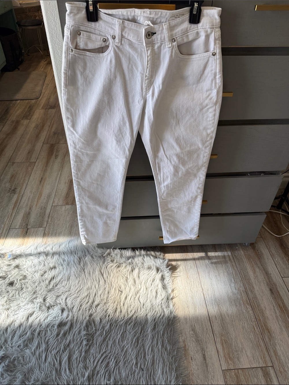 rag & bone White High-Rise Women's Jeans